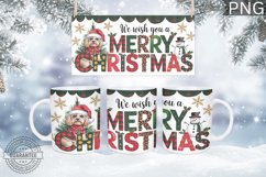 We Wish You A Merry Mug Wrap - Christmas Mug Sublimation Product Image 1