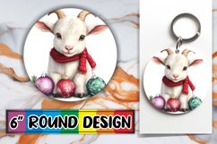 Charming Circle Design Sublimation PNG , Xmas Product Image 1