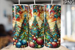 Christmas Tree Tumbler Wrap Design |High Quality 300 Dpi Product Image 1