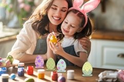 Easter Coloring Eggs Bundle | Laser Cut | Glowrforge Product Image 7