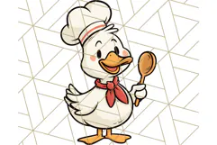 Goose Occupation Clipart PNG, Cute Job-Themed Graphics Product Image 3