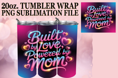 Blissful moments 20oz tumbler wrap, Mother's Day Product Image 1