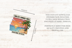 Summer Sunset Stickers Product Image 3