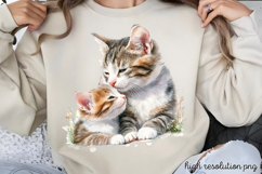 Mothers Day Animals Clipart PNG Product Image 1