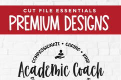 Academic Coach svg - a mentor or tutor svg for crafters Product Image 4