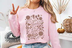 Give thanks the Lord SVG | Svg Cut File Product Image 3