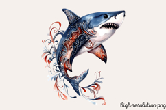 Gothic Under the Sea Clipart PNG Product Image 1