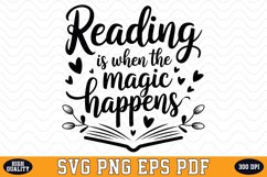 Ready is when then magic happens SVG | Quotes | SVG Cut file Product Image 1