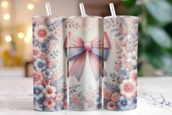 Flowers Tumbler Wrap | Sublimation | Tumblers Product Image 1