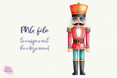 Disco Nutcracker Clipart Retro Groovy Disco Christmas PNG Product Image 2