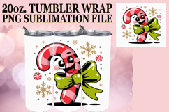 ENCHANTING MOMENTS 20oz TUMBLER WRAP, Cute Christmas Product Image 1