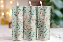 Chicken Tumbler Wrap | Sublimation | Tumblers Product Image 1