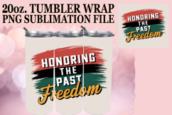 ENCHANTING MOMENTS 20oz TUMBLER WRAP, Juneteenth Product Image 1