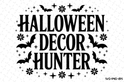Halloween Decor Hunter Svg | Halloween Svg | Svg Cut Files Product Image 1
