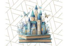 Cottagecore Butterfly and Book PNG Clipart Reading Elements Product Image 3