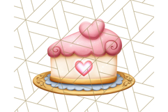 Princess Tea Party PNG Clipart with Teacups &amp; Fancy Treats Product Image 3