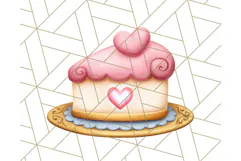 Princess Tea Party PNG Clipart with Teacups & Fancy Treats Product Image 3