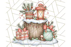 Scandinavian Christmas Gnomes Clipart PNG, Cute Gnome Png Product Image 3