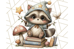 Forest Fairy Garden Creatures PNG, Whimsical Woodland Art Product Image 3