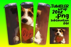 Whimsical Doggy Affection Wrap Product Image 1