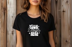 Gildan 64000 Tshirt Mockup, Black Tshirt Mockup 64000 Product Image 1