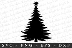 Christmas Tree SVG | SVG Cut files | Cricut Product Image 1