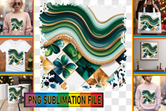 VIBRANT Sublimation Art for TSHIRTS, Pattern Product Image 1