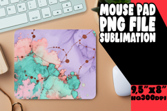 UNIQUE DESK MAT PLAYFUL PNG, Abstract Pattern Product Image 1