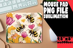 Timeless Desk Pad Sublimation, Bee Product Image 1