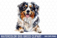 Watercolor Dog Breed Clipart Product Image 1