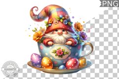 Easter Gnome Sublimation - Clipart PNG Design Product Image 1