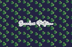 St. Patrick's Day Seamless Patterns - Leprechaun &amp; Clovers Product Image 8