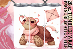 PRESENT OF SERENITY 20oz TUMBLER WRAP, Turtle Product Image 1