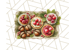Winter Animal Masquerade Clipart PNG Woodland Animals Product Image 3