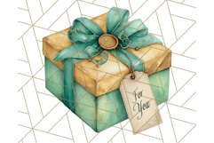 Cozy Christmas Clipart, Santa and Friends PNG Graphics Product Image 3