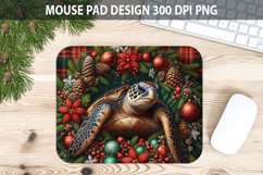 Christmas Turtle Pad Sublimation - Animal PNG Design Product Image 1