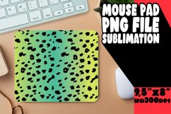 Stylish Glitter Leopard Mouse Pad Design Patterns PNG Product Image 1