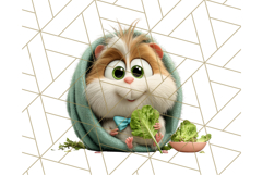 Pet Shop Clipart, Cute Big Eyed Animals, Kawaii Pets PNG Product Image 3