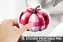 Halloween Pumpkin Sticker| Halloween Sticker PNG Design Product Image 1