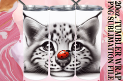 Cozy dreams 20oz tumbler wrap, Cute Animals Product Image 1