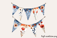 Summer Decorations Clipart PNG Product Image 1