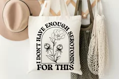 I Don't Have Enough SVG, Mental Health SVG Design Product Image 2