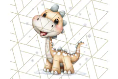Christmas Dinosaur Party Png, Dino Clipart PNG Product Image 3