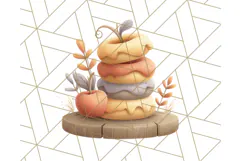Woodland Apple Orchard Festival PNG Fall Clipart Product Image 3