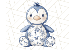 Cute Stuffed Animal Clipart, Chinoiserie Nursery Decor Png Product Image 3