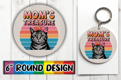 Enchanted Round Coasters Design, Cat Lover Product Image 1
