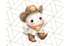 Old West Ghost Halloween PNG Clipart Product Image 3