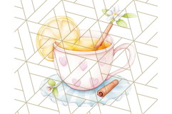 Tea Time Animal Clipart PNG Woodland Forest, Cottagecore Png Product Image 3