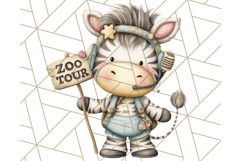 Zoo Animal Occupations PNG, Cute Career Clipart Product Image 3