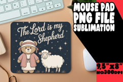 WHIMSICAL mouse PAD PNG Design, Religious Product Image 1